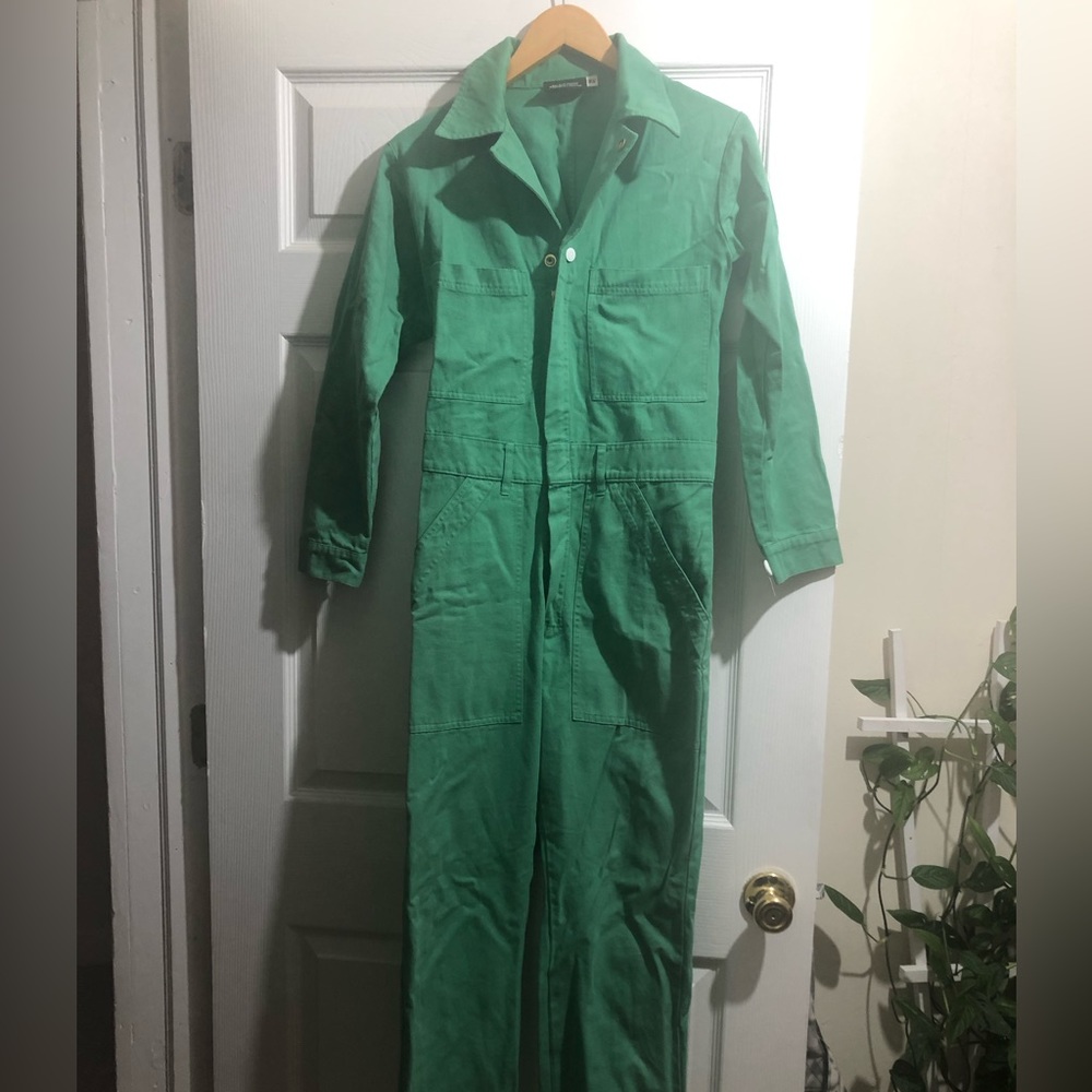 Xs- Big Bud Press jumpsuit, Emerald green, previously worn but in good condition